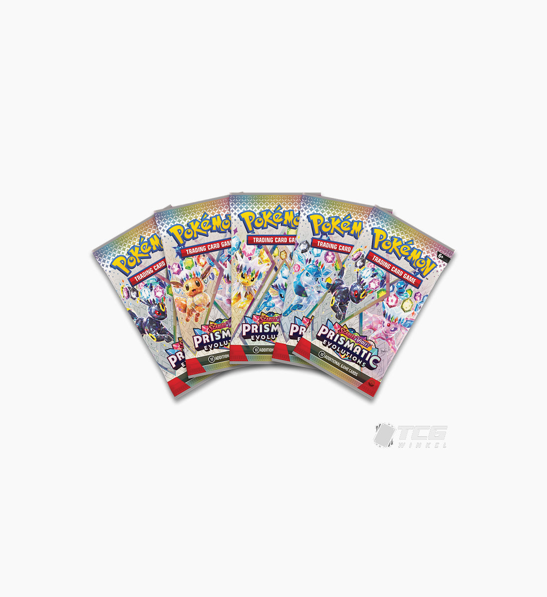 Pokémon TCG Scarlet &amp; Violet Prismatic Evolutions Binder Collection Booster Packs