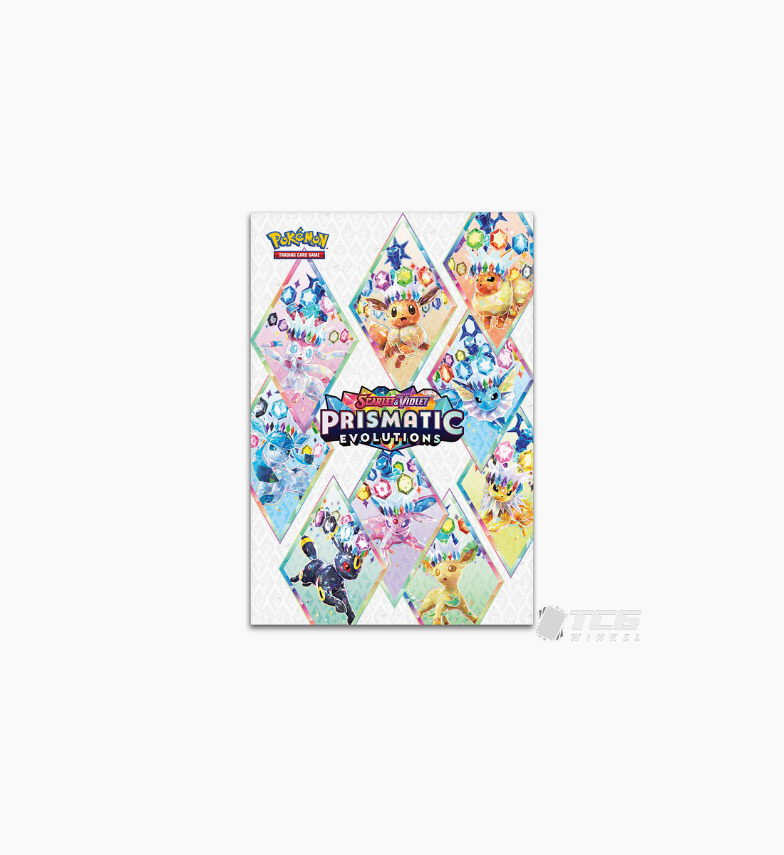 Pokémon TCG Scarlet &amp; Violet Prismatic Evolutions Poster Collection Flyer