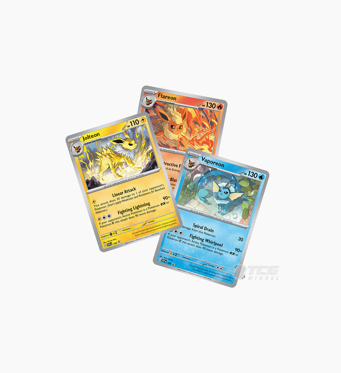 Pokémon TCG Scarlet &amp; Violet Prismatic Evolutions Poster Collection Promo Cards