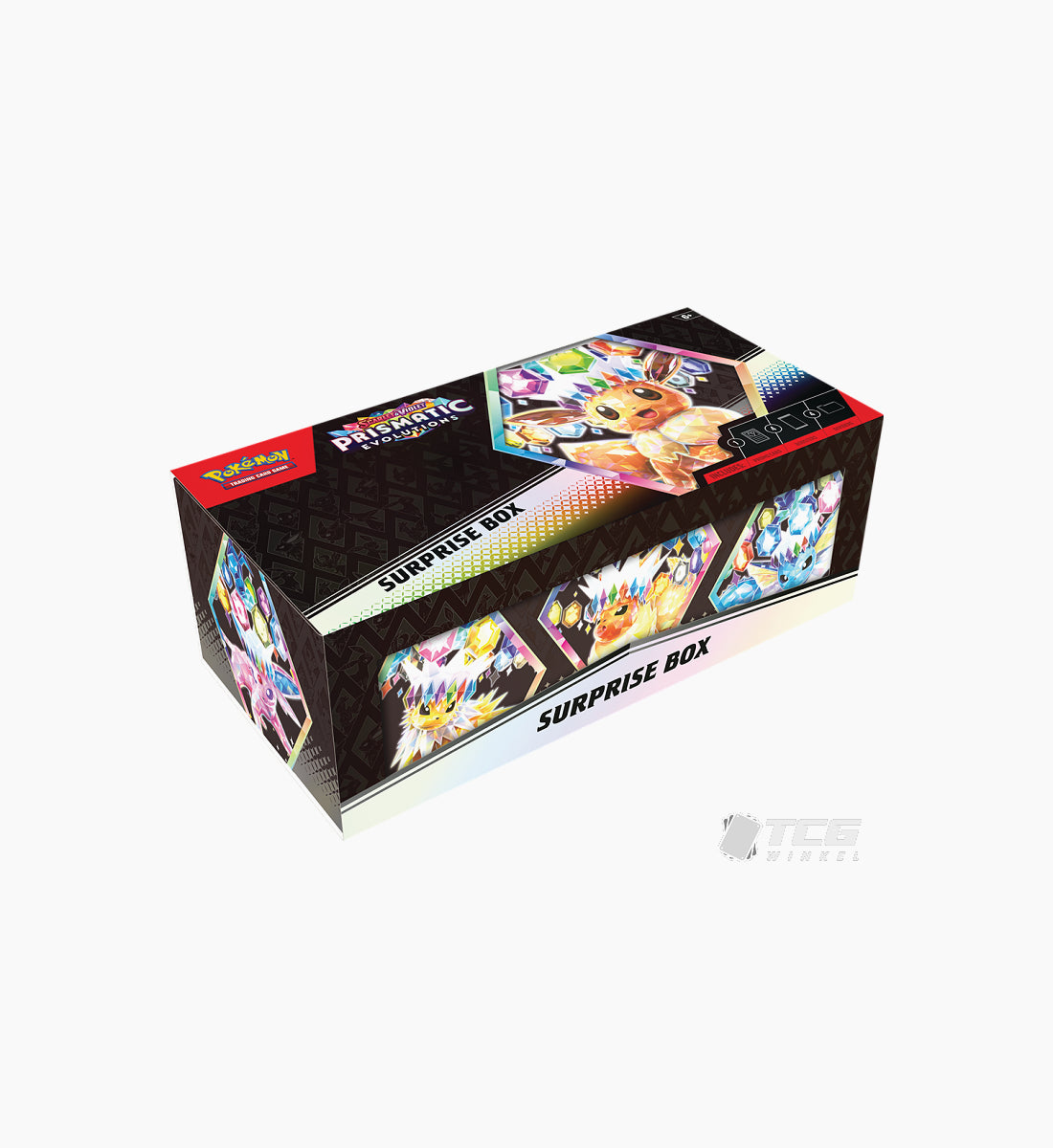 Pokémon TCG Scarlet &amp; Violet Prismatic Evolutions Surprise Box