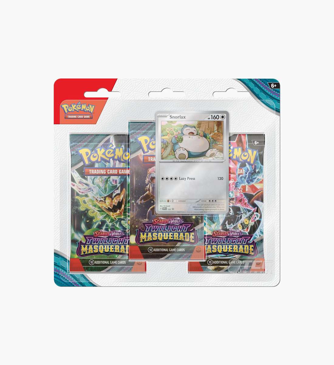 Pokémon TCG Scarlet &amp; Violet Twilight Masquerade 3-Pack Blister