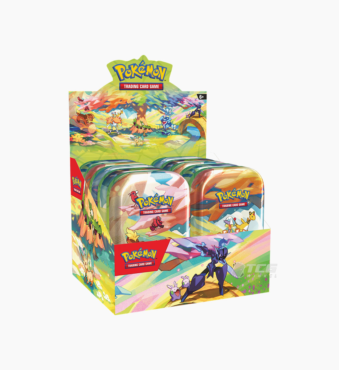 Pokémon TCG Vibrant Paldea Mini Tin Display