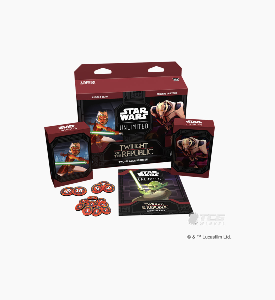 Star Wars Unlimited Twilight of the Republic Two-Player Starter