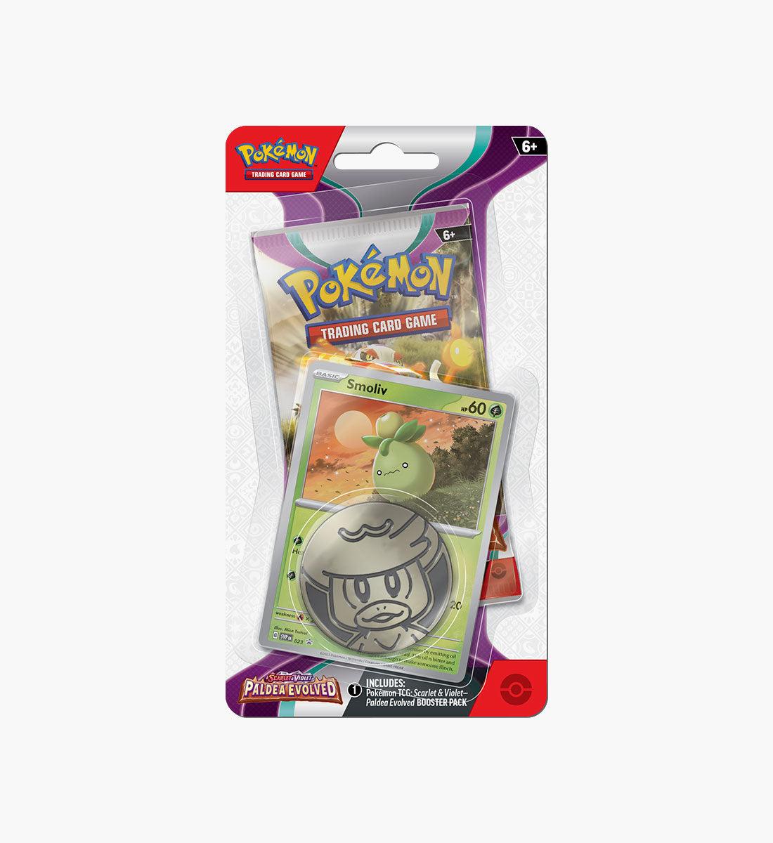Pokémon TCG Scarlet &amp; Violet Paldea Evolved Checklane Blister - TCG Winkel
